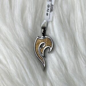 Silver and Gold Tone Pendant BICO